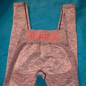 Gymshark high waist Flex leggings Berry/rose
